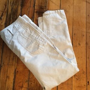 4/$30 LOFT canvas girlfriend chinos 4
